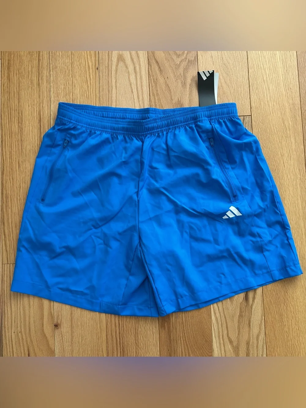 NWT Adidas blue shorts men XL